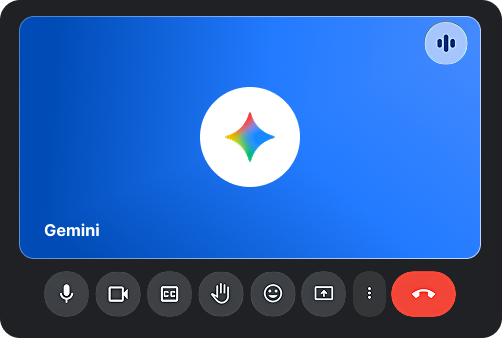 Gemini video tile